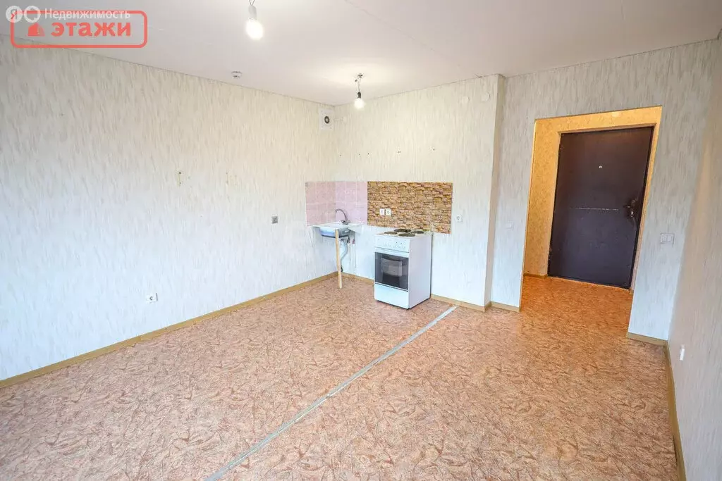 Квартира-студия: посёлок Чална, Светлая улица, 18 (26.7 м) - Фото 2