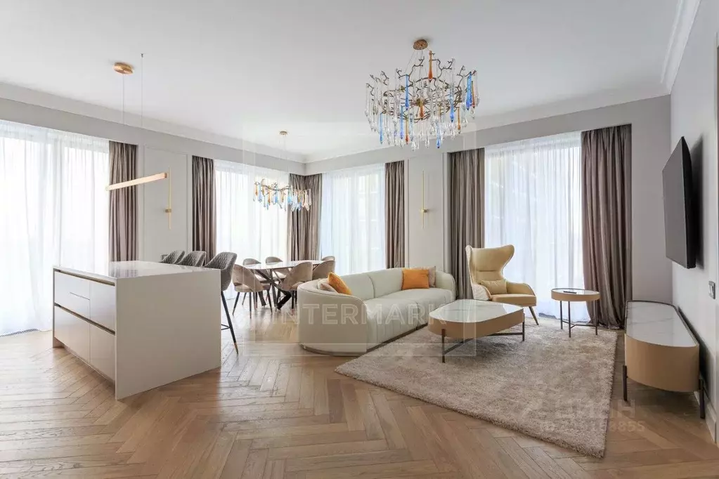 4-к кв. Москва Ленинградский просп., 37/3 (132.0 м) - Фото 1