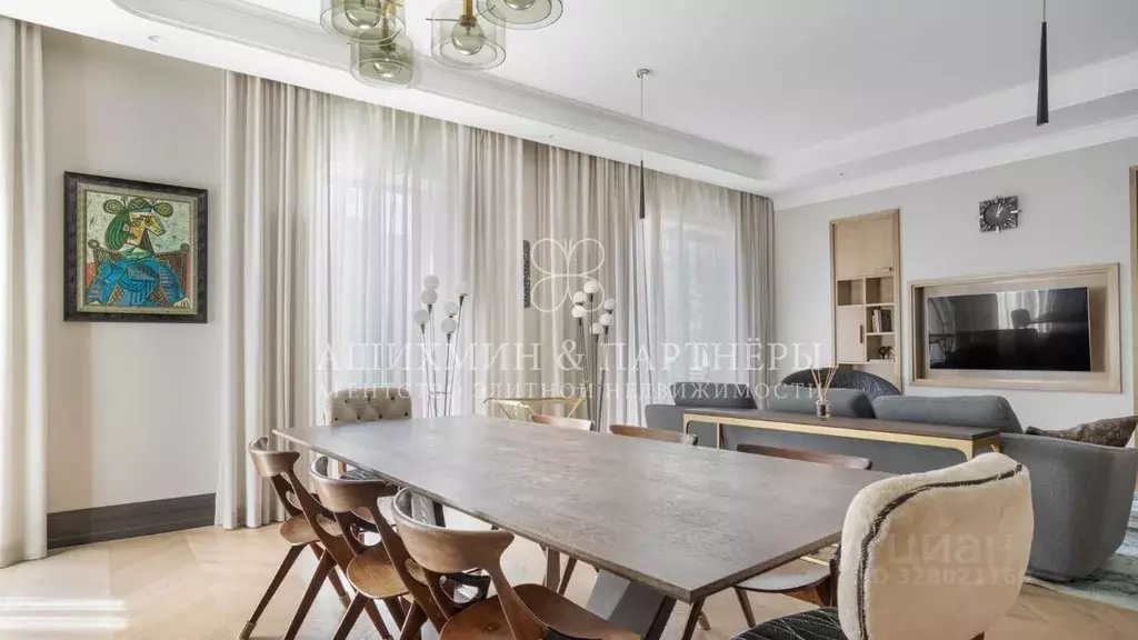 3-к кв. Москва Большой Козихинский пер., 25 (151.1 м) - Фото 2