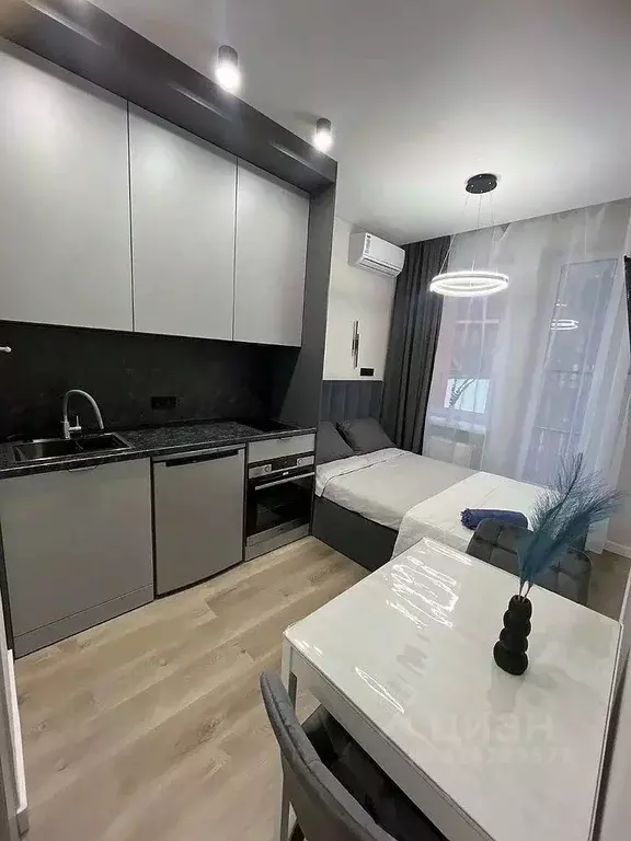 Студия Москва Новоостаповская ул., 20 (18.0 м) - Фото 1