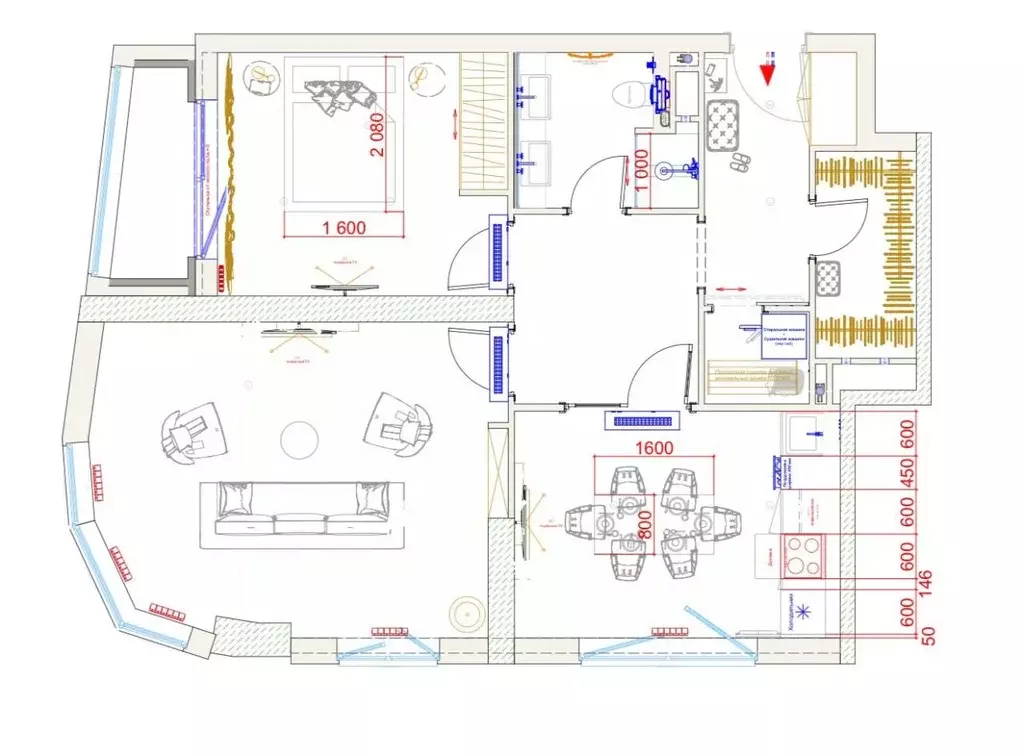 2-к кв. Москва проезд Невельского, 3к2 (71.1 м) - Фото 2