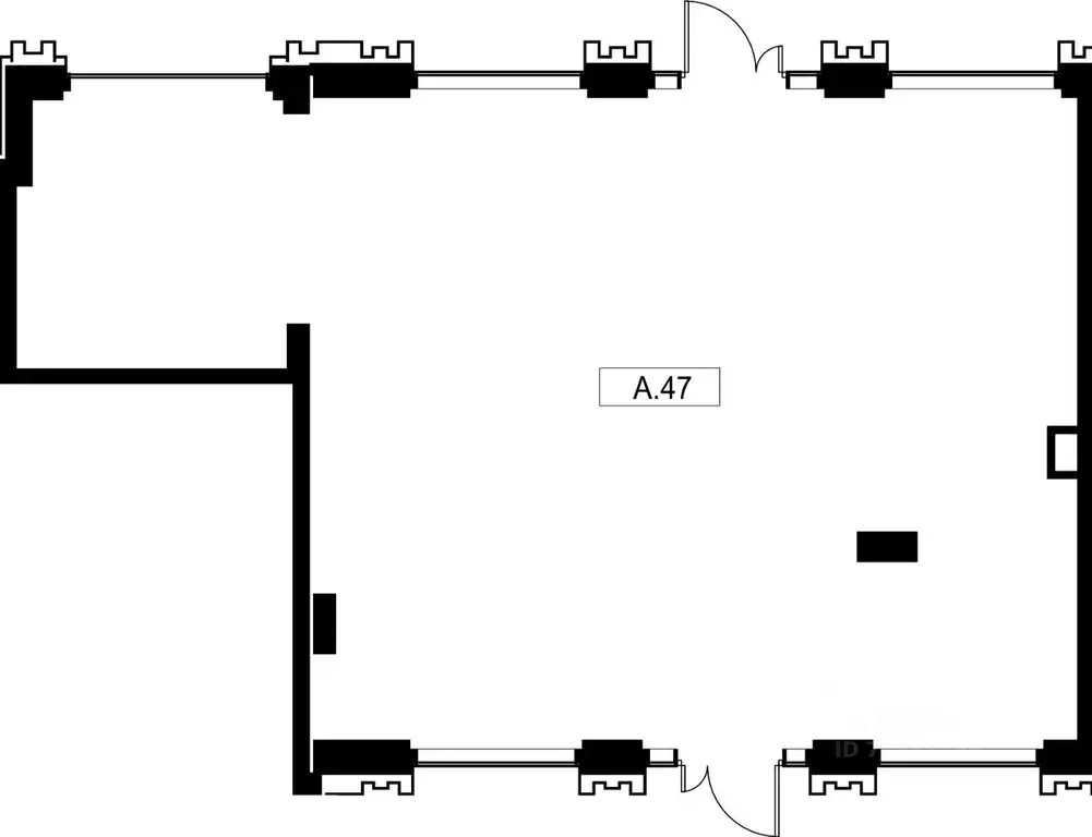 Помещение свободного назначения в Москва Вишневая ул., 7 (102 м) - Фото 1