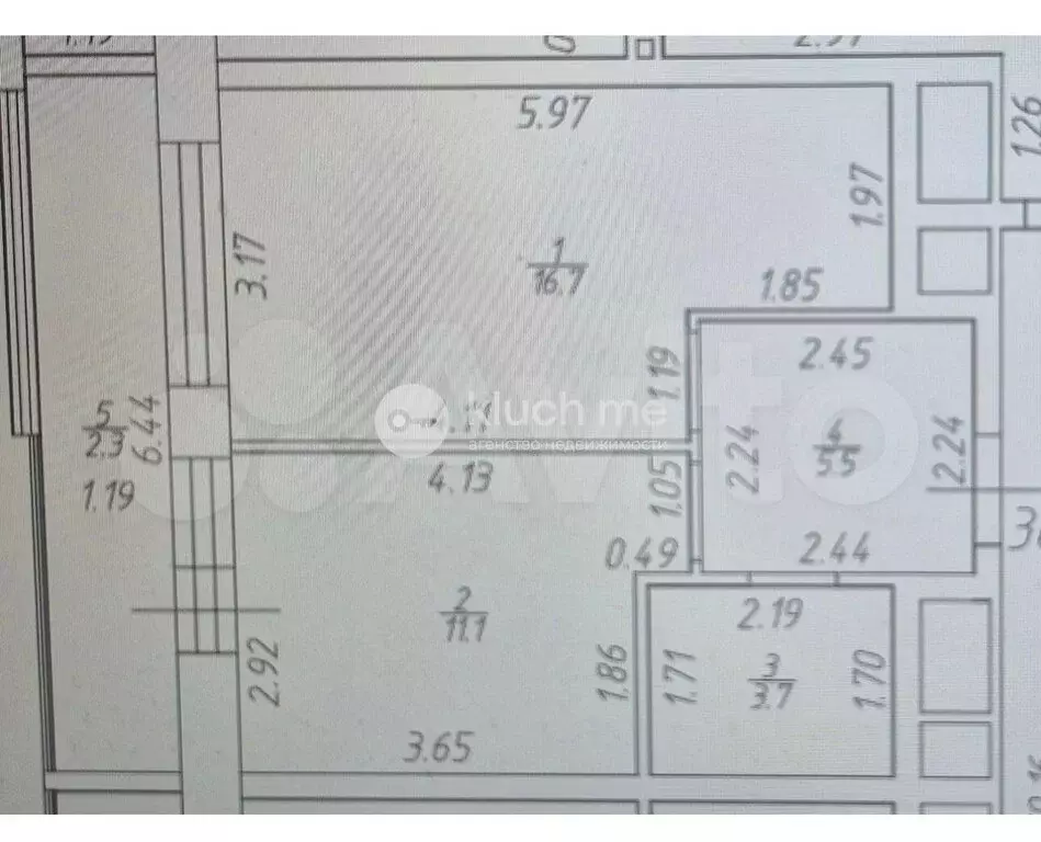 1-комнатная квартира: Казань, Бухарская улица, 32к3 (40 м) - Фото 1