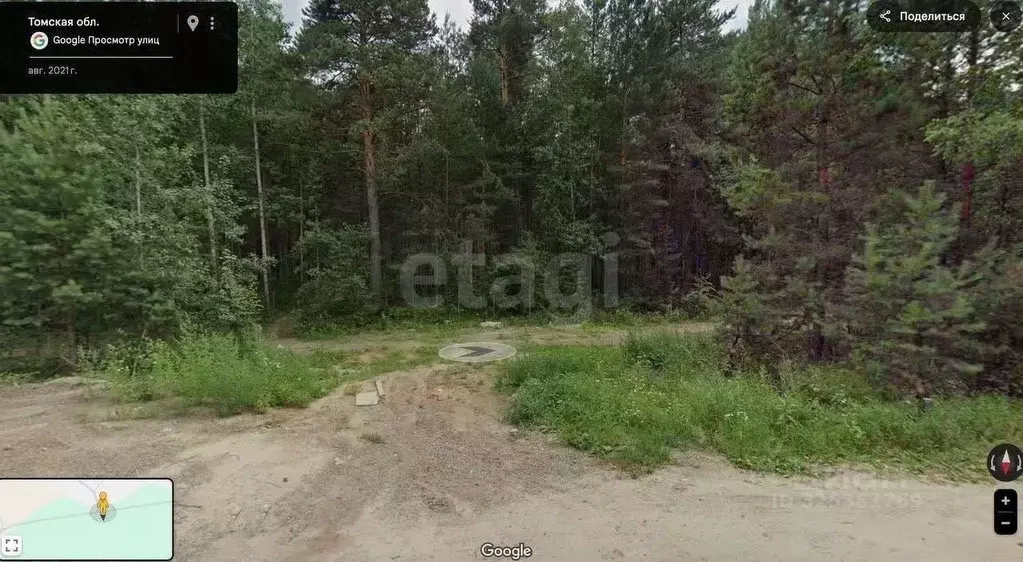 Участок в Томская область, Томский район, д. Кисловка, Лесные горки ... - Фото 1