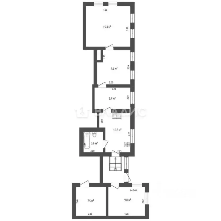 Дом в Адыгея, Майкоп Аэродромная ул., 65 (106 м) - Фото 2