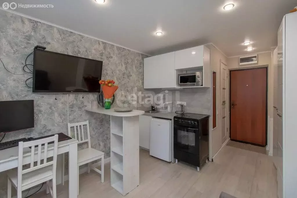 Квартира-студия: Тюмень, улица Газовиков, 20 (17.6 м) - Фото 1