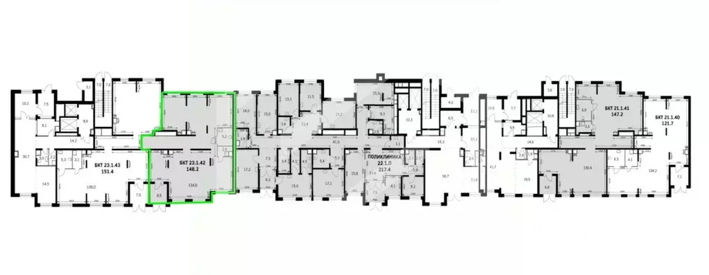 Торговая площадь в Московская область, Ленинский городской округ, пос. ... - Фото 2