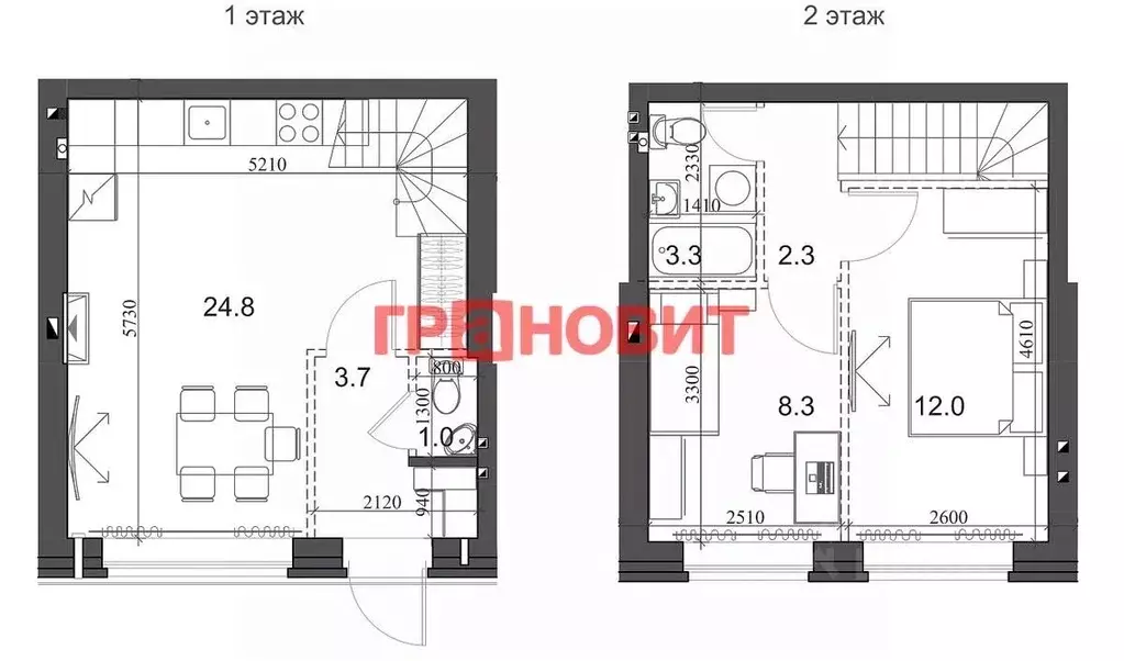 Таунхаус в Новосибирская область, Новосибирский район, Мичуринский ... - Фото 1