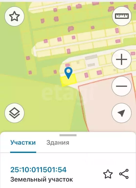 Участок в Приморский край, Надеждинский район, Зодчий-2 СНТ  (10.0 ... - Фото 1