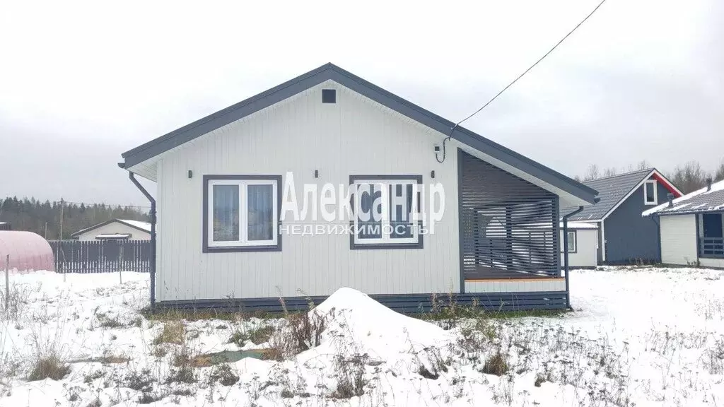 Дом в Куйвозовское сельское поселение, коттеджный посёлок Ранчо, ... - Фото 1