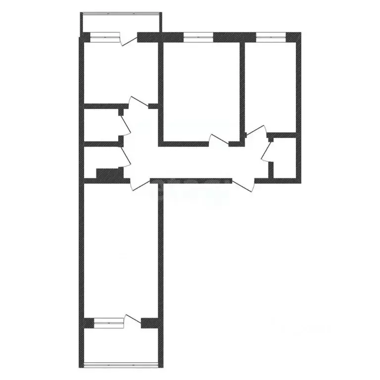 3-к кв. Нижегородская область, Нижний Новгород Гордеевская ул., 44 ... - Фото 2