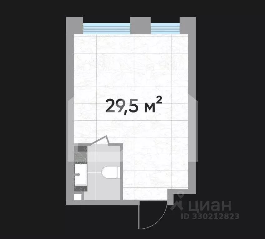 Торговая площадь в Москва Зорге 9 жилой комплекс, 9Ак6 (30 м) - Фото 2