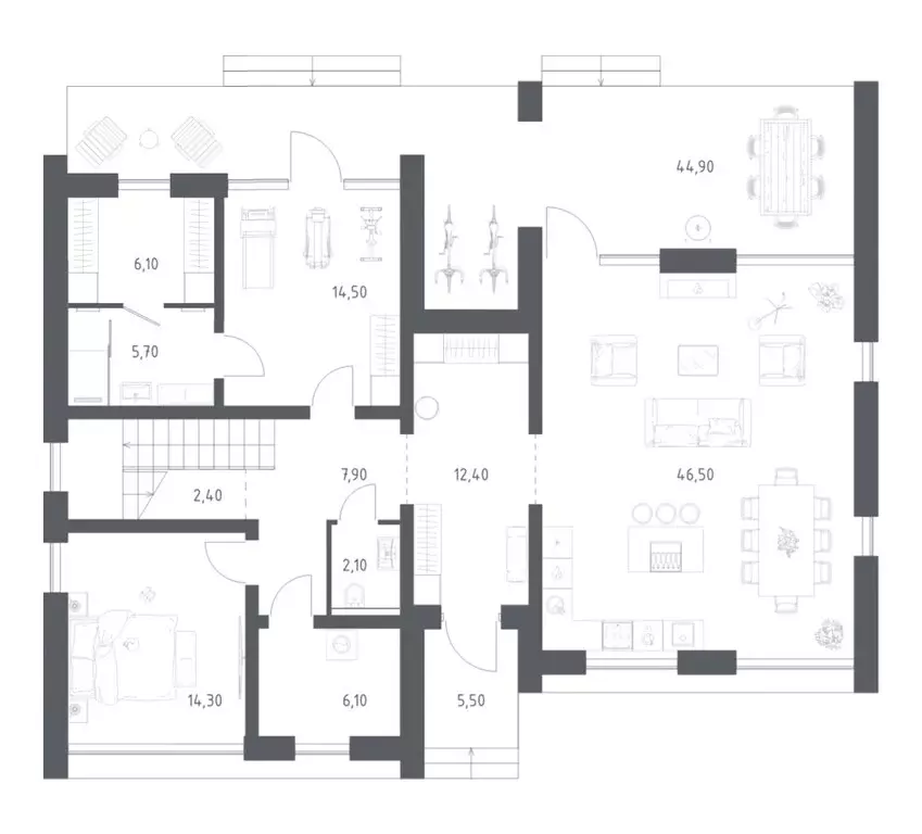 Дом в Тверская область, Калининский муниципальный округ, деревня Новое ... - Фото 1