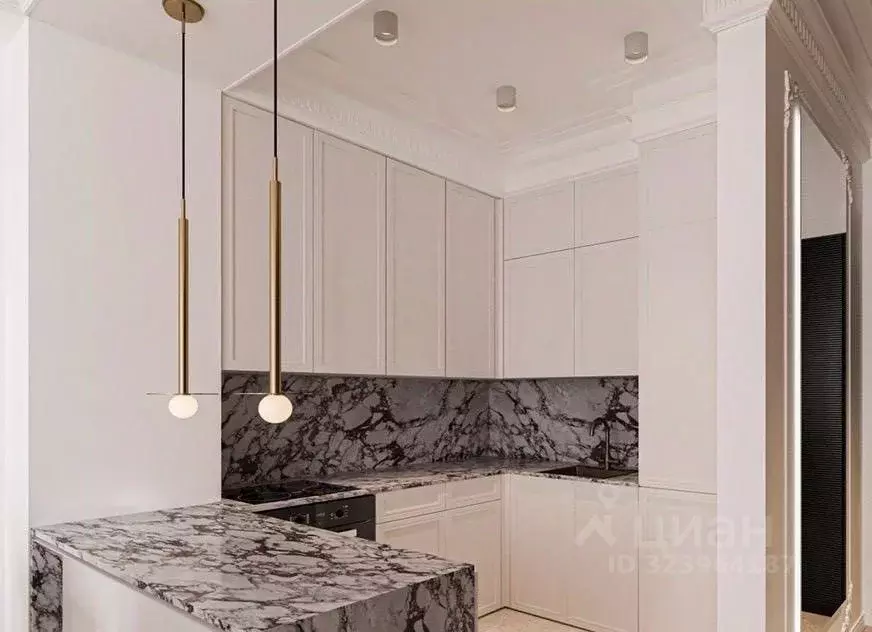 3-к кв. Москва Поварская ул., 8/1к1 (134.0 м) - Фото 1