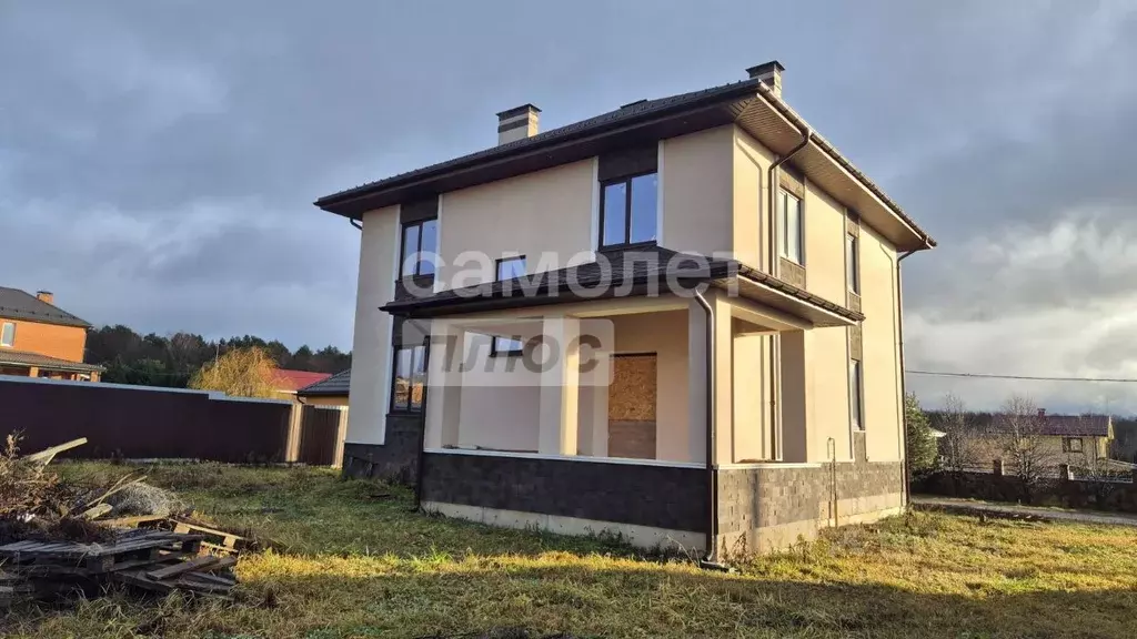 Дом в Калужская область, Ферзиковский муниципальный округ, Авчурино ... - Фото 1