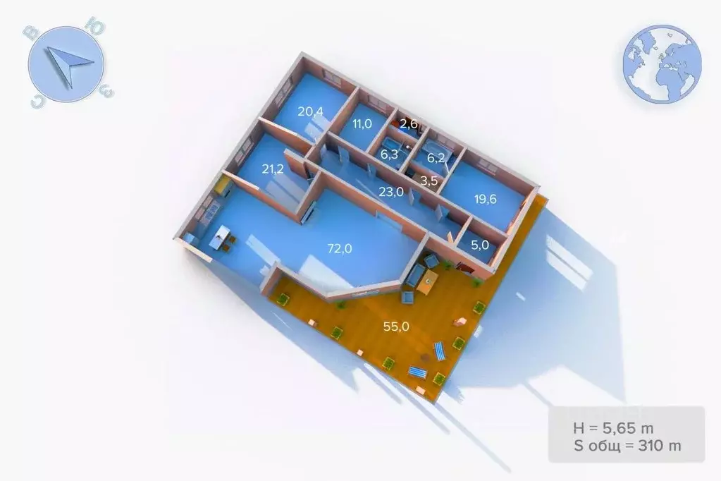 Дом в Ленинградская область, Сертолово Всеволожский район, Березовая ... - Фото 2