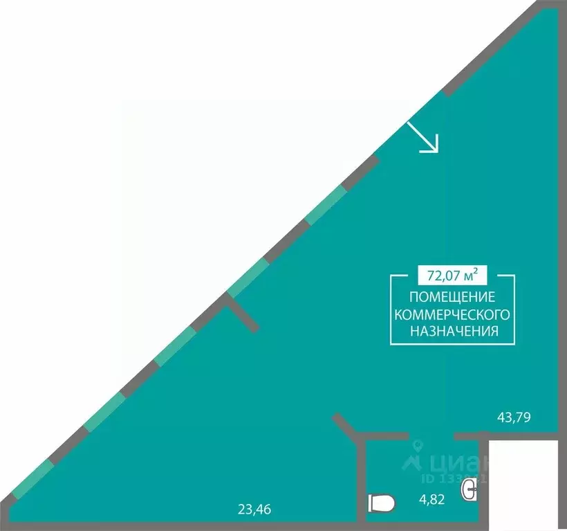 Помещение свободного назначения в Крым, Симферополь пер. Лавандовый, 1 ... - Фото 2