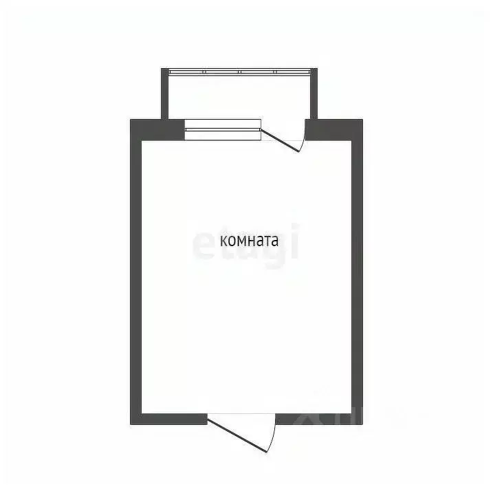 Комната Красноярский край, Красноярск Новая ул., 26 (18.1 м) - Фото 2