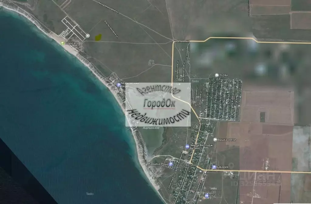 Участок в Крым, Раздольненский район, Ковыльновское с/пос, с. Молочное ... - Фото 2