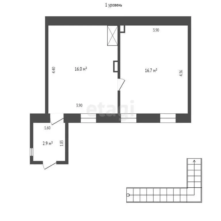2-комнатная квартира: Феодосия, Советская улица, 28 (67.5 м) - Фото 1