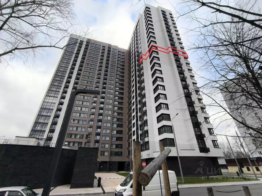 3-к кв. Москва ул. 2-я Марьиной рощи, 3 (77.1 м) - Фото 1