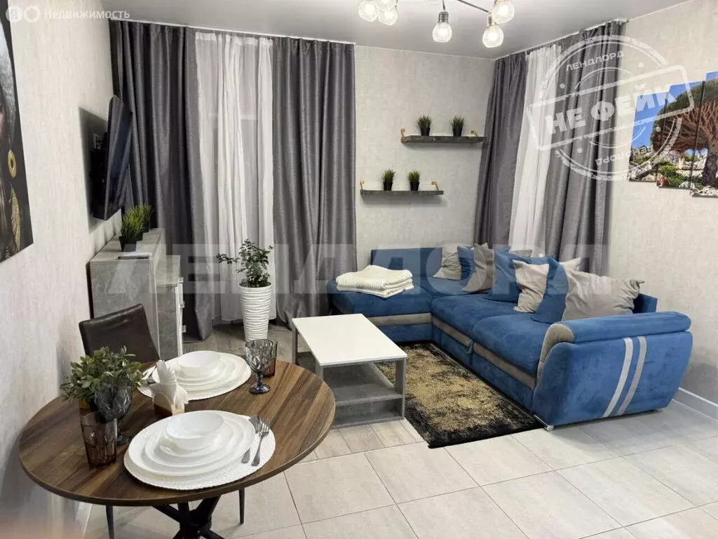 Квартира-студия: Ростов-на-Дону, Гарнизонный переулок, 1А (29.2 м) - Фото 1