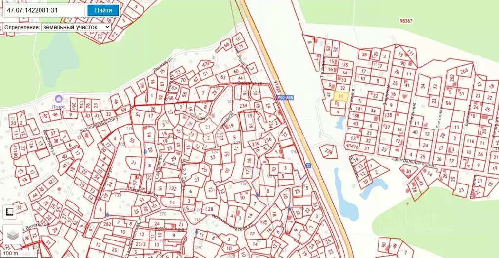 Участок в Ленинградская область, Всеволожский район, Токсовское ... - Фото 1