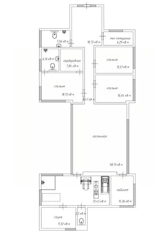 Коттедж, 272.6 м - Фото 0