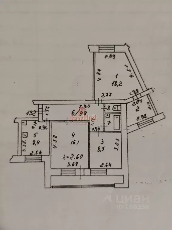 4-к кв. Московская область, Сергиево-Посадский городской округ, ... - Фото 2
