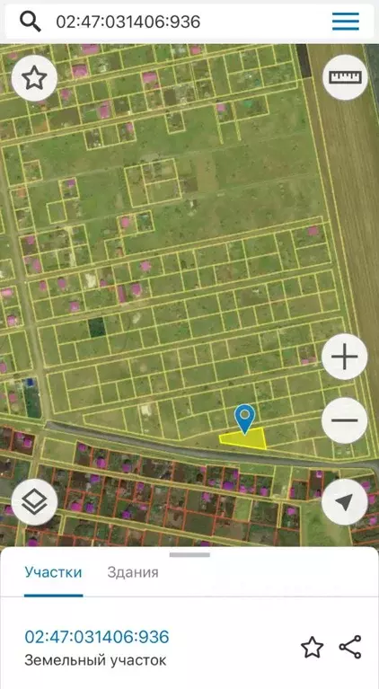 Участок в Башкортостан, Уфимский район, Булгаковский сельсовет, Уршак ... - Фото 0