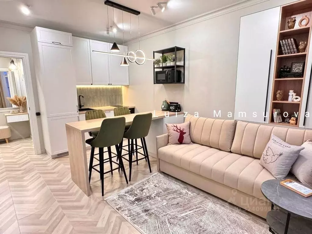 1-к кв. Северная Осетия, Владикавказ ул. Астана Кесаева, 48Дк1 (40.0 ... - Фото 1