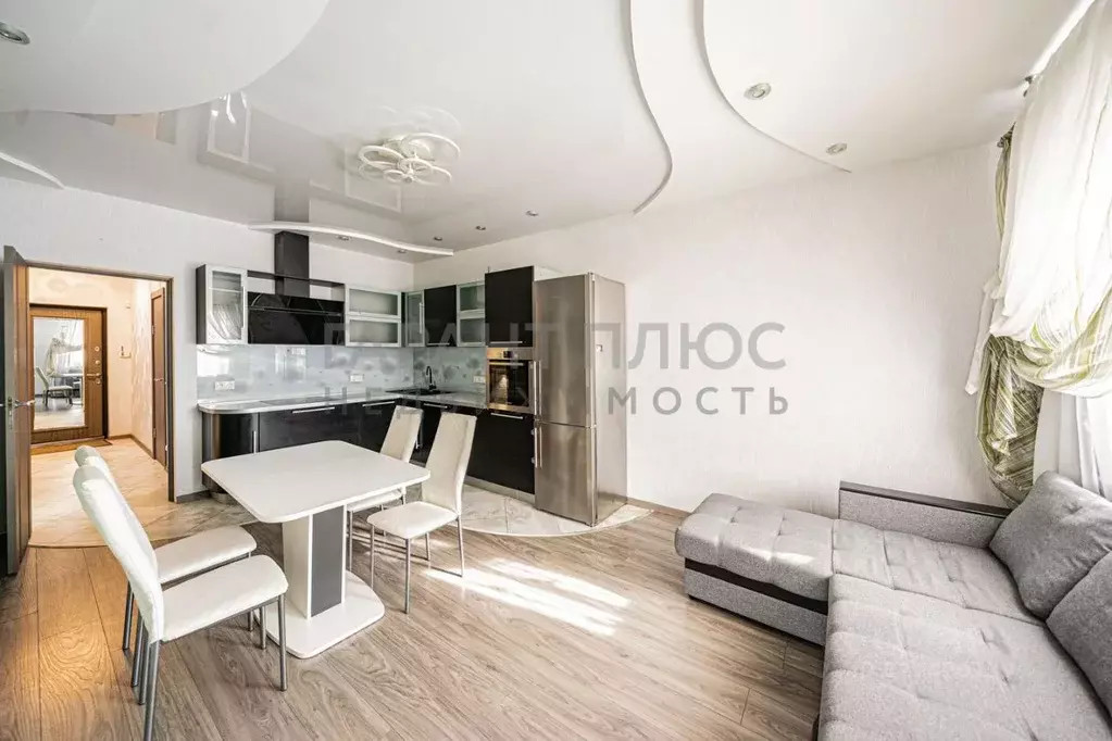 3-к кв. Липецкая область, Липецк ул. Имени Мичурина, 24 (81.3 м) - Фото 1