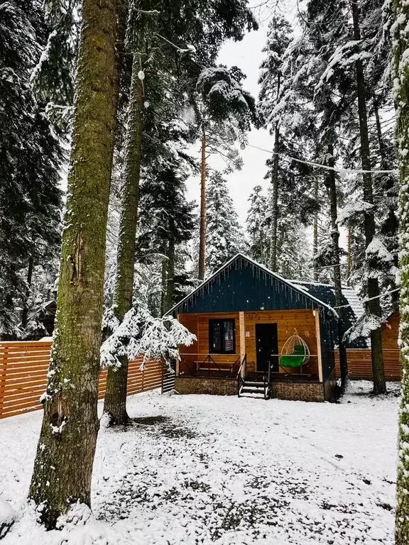 Дом в Карачаево-Черкесия, Зеленчукский район, с. Архыз ул. Банковская, ... - Фото 0