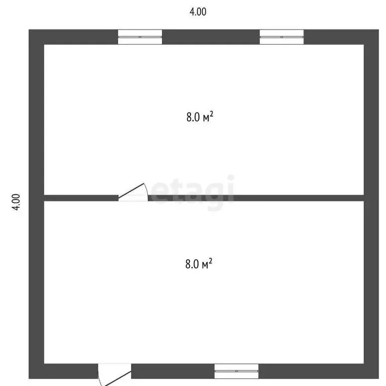 Дом в Тюмень, СНТ Тополя, 1-я улица (20 м) - Фото 1