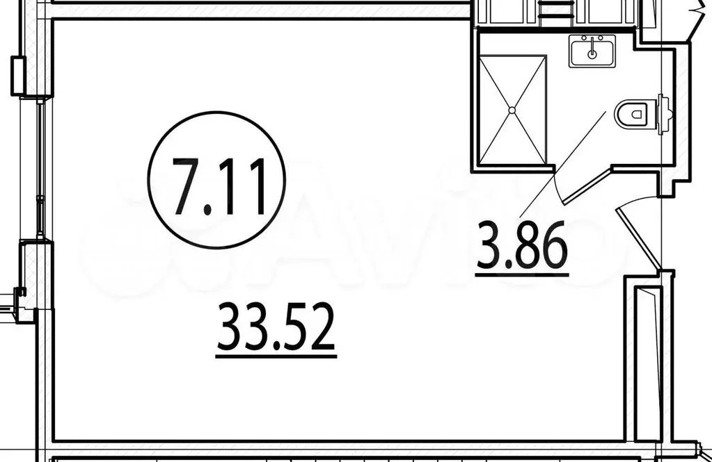 2-к. квартира, 99,5 м, 7/20 эт. - Фото 0