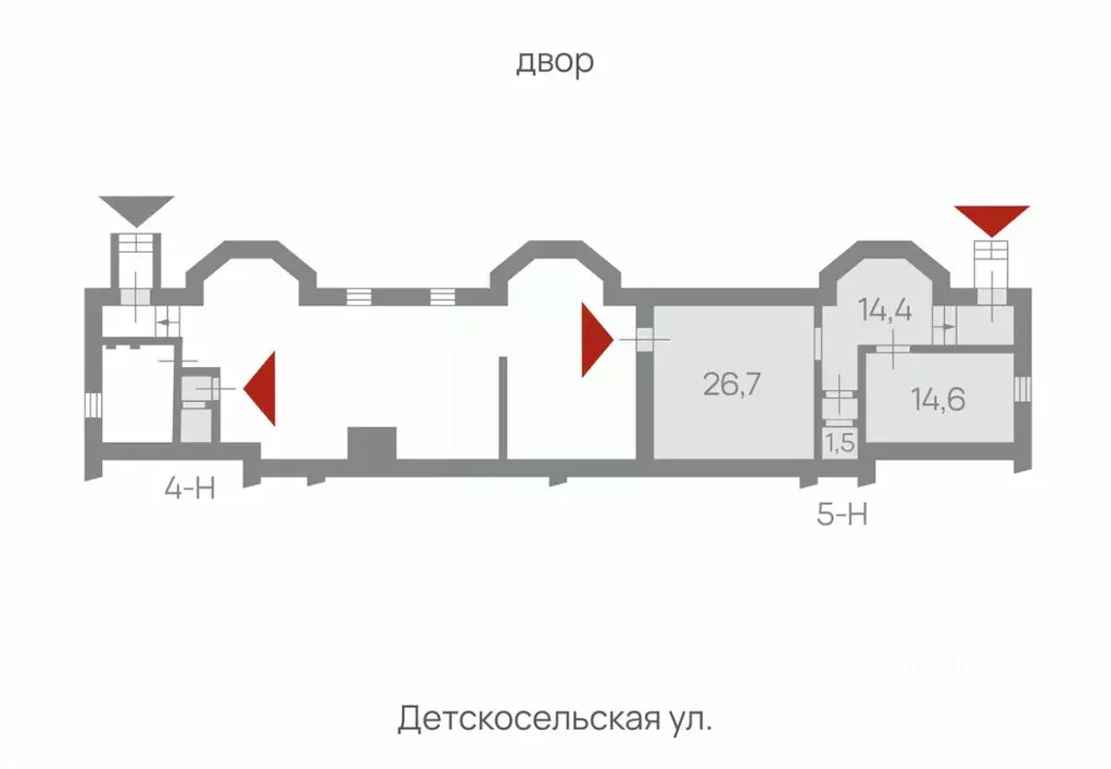 Помещение свободного назначения в Санкт-Петербург, Санкт-Петербург, ... - Фото 2