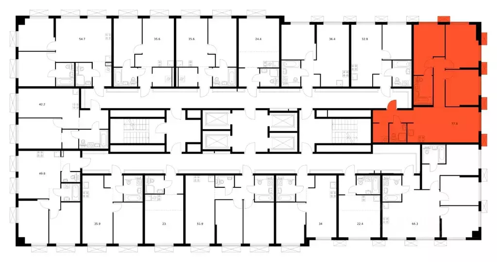 3-к кв. Московская область, Котельники Ковровый мкр, Томилинский ... - Фото 2