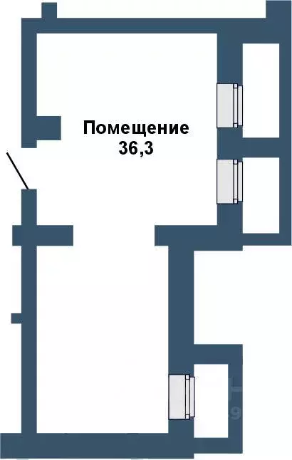 Помещение свободного назначения в Свердловская область, Березовский ... - Фото 0