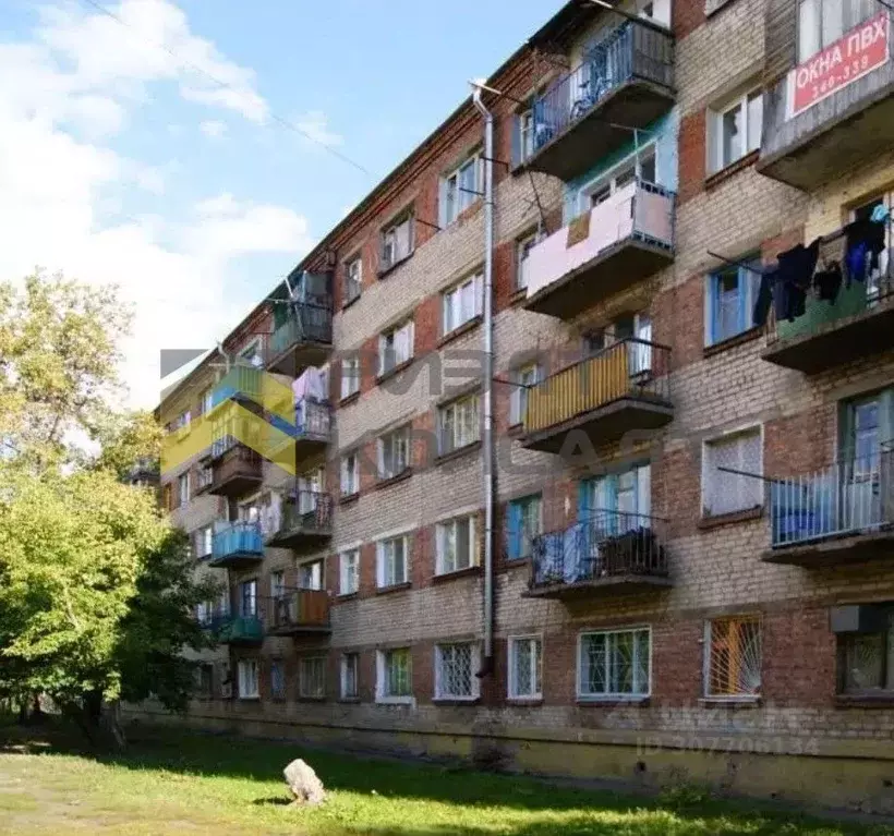 Комната Омская область, Омск Комсомольский городок, ул. Комсомольский ... - Фото 1