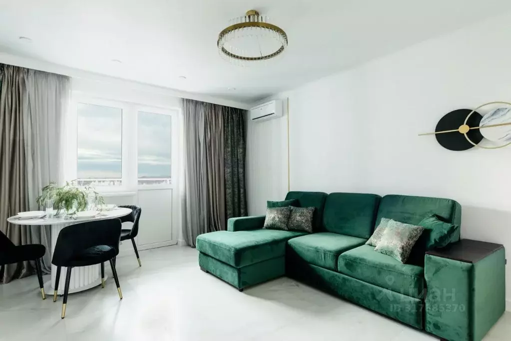 2-к кв. Краснодарский край, Сириус пгт ул. Акаций, 34к8 (40.0 м) - Фото 1