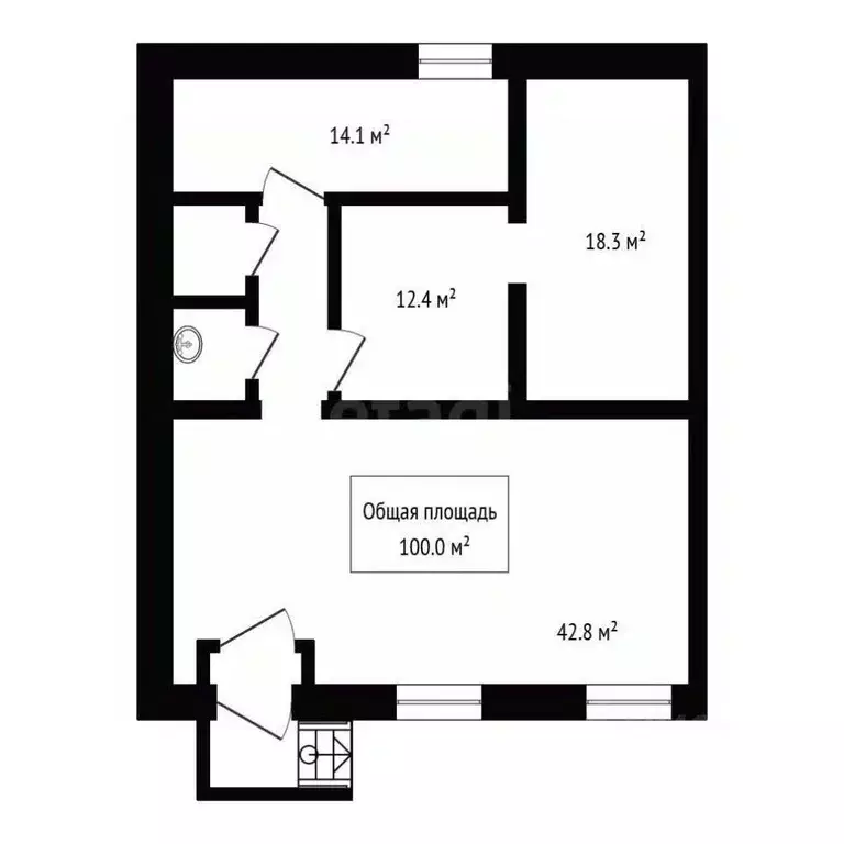 Торговая площадь в Новосибирская область, Новосибирск Красный просп., ... - Фото 2