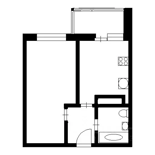 1-к кв. Ленинградская область, Кудрово г. Всеволожский район, ... - Фото 2