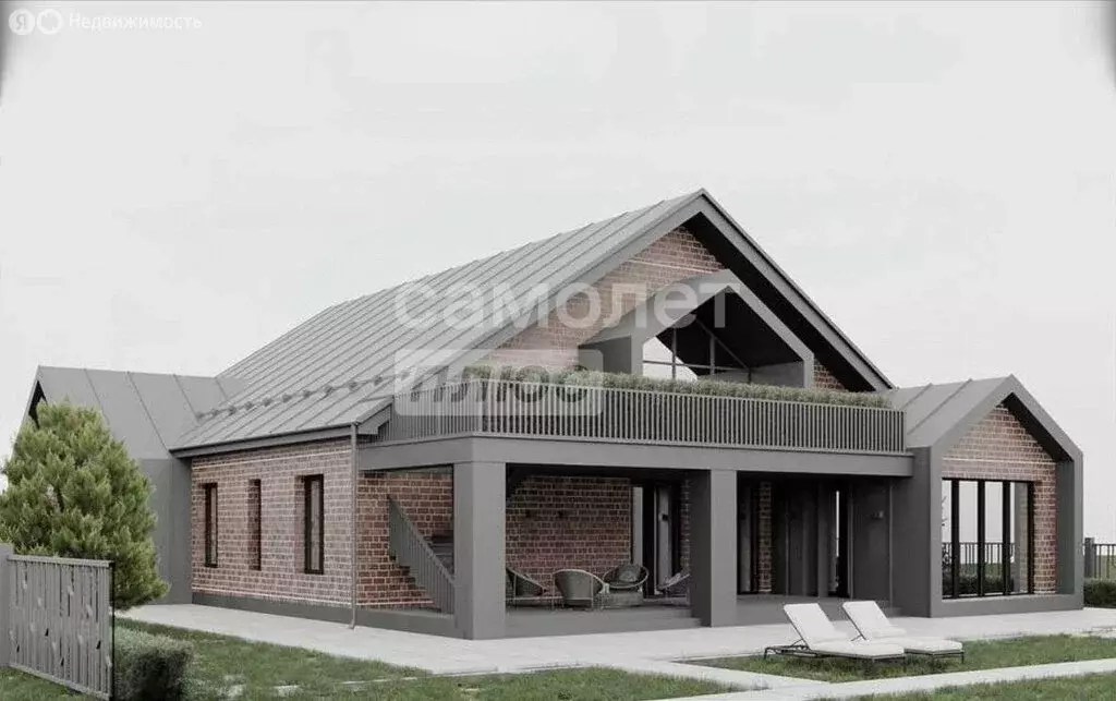 Дом в посёлок Мичуринский, коттеджный посёлок Яблони Парк (752 м) - Фото 1