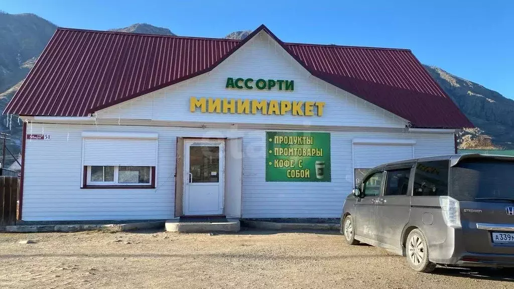 Торговая площадь в Алтай, Онгудайский район, с. Иня ул. Мира, 51 (81 ... - Фото 1