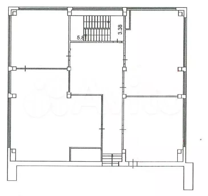 Офис в деловом центре класса В+, 263 м - Фото 0