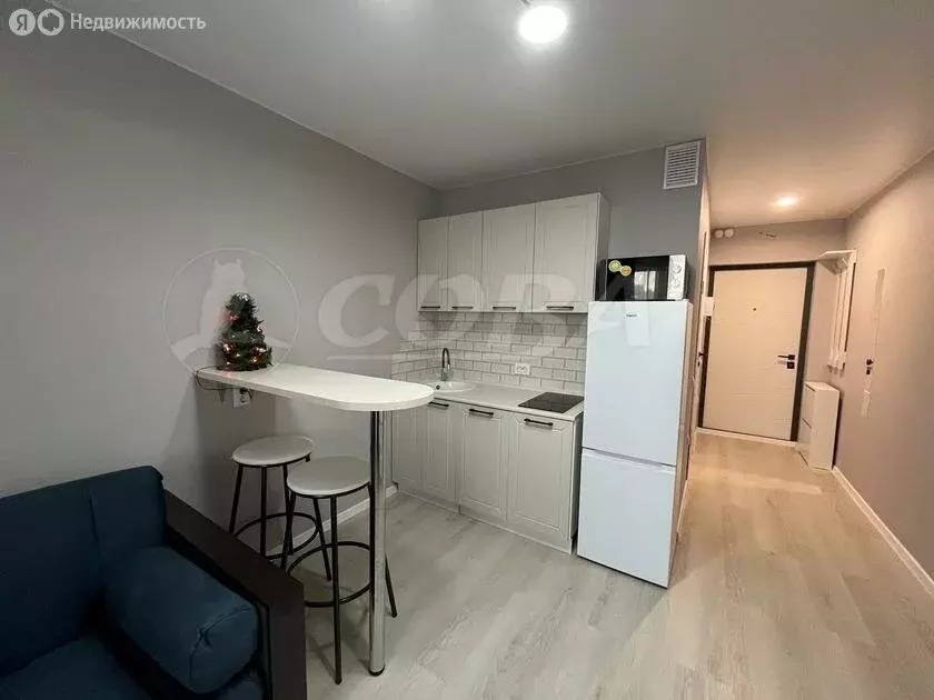 Квартира-студия: Тюмень, улица Новосёлов, 109 (19.5 м) - Фото 2