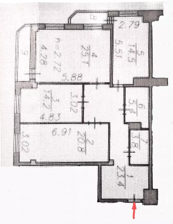 3-к кв. Астраханская область, Астрахань ул. Набережная Приволжского ... - Фото 2