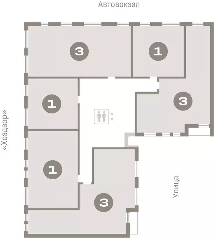 1-комнатная квартира: Тюмень, жилой комплекс Республики 205 (40.46 м) - Фото 1
