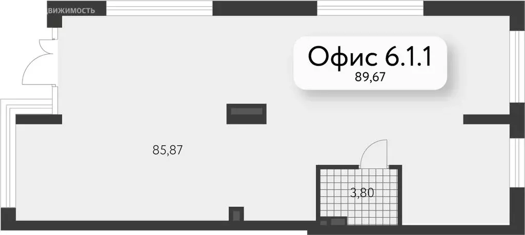 Помещение свободного назначения (89.67 м) - Фото 2