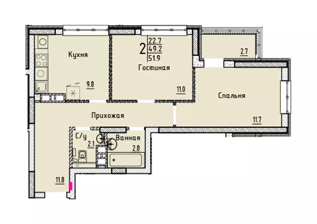 Свободной планировки кв. Саратовская область, Энгельс Смоленская ул. ... - Фото 0